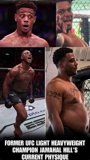 Former UFC champion Jamahal Hill’s current physique 👀