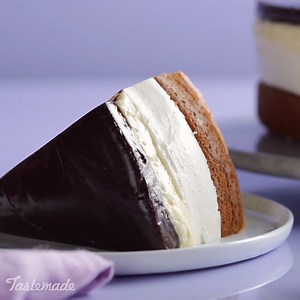 Boston cream pie just got a glow up. | Sugar Fix