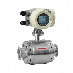 [Hot Item] Plastic Magnetic Flowmeter Clamp Electromagnetic Water Flow Meter Emf Digital Flow Meter