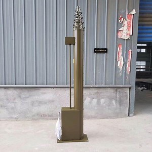 [Hot Item] Aluminum Crank up Telescopic Mast 3m for Vehicle and Base Station