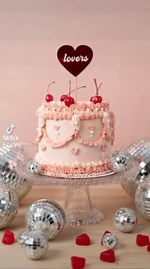 4.8K views · 25 reactions | Isn’t this cake adorable?! Your Silhouette machine can help you make a cute cake topper but the cake is up to you! For the topper we used Heart shape ID# 229292 Font ID# 452161 from the Silhouette Design Store! | Silhouette | Facebook