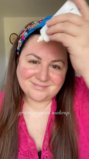4.8K views · 186 reactions | FAVES for a link to these products. Love to my fellow Rosies  who like natural makeup. 﫶 #rosacea #creammakeup #naturalmakeuplook #grwmmakeup | Montana Moonlight | Facebook