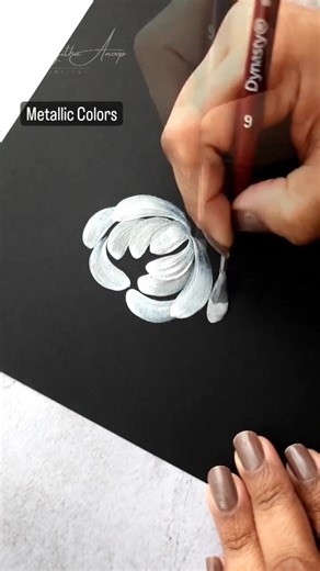 Phiêu cùng Renjitha anoop Màu nhũ bling quá là chill luôn ạ #arrtwork #arrt&life | Hồng Liên Painting wall