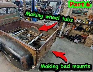 Half Ass Kustoms 1951 Ford Pickup Project: Mounting The Bed, The Tailgate And The Lights To Get This Thing Looking Like A Truck - BangShift.com