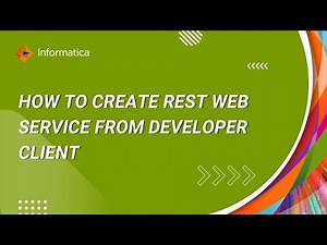 How to Create Rest Web Service from Developer Client
