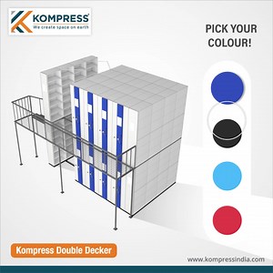 4.7K views | Kompress Double Decker Storage Compactor has been doubling the storage capacity for all our clients! #kompressindia #spaceonearth #StrengthsOfKompress #spacesavers #storage #storagesolutions #Customized #versatile #mobilecompactor #industries #locker #cabinet #officestorage #storagesystems #materialhandling #warehousingsolutions #warehousing | Kompress India Pvt Ltd | Facebook