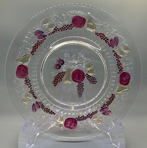 Westmoreland DELLA ROBBIA Flashed Elegant Glass Dinner Plate - Etsy