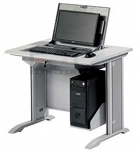 [Hot Item] High Quality Smart Computer Lab Table Desk with Metal Frame
