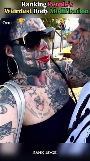 Ranking People’s Weirdest Body Modifications 😳 | Unbelievable Transformations