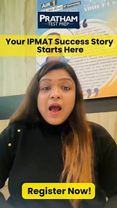 🔥 *Aiming for IIM? Time to Prove You’re Built for It.* The *ALL INDIA OPEN IPMAT EXAM* hosted by *PRATHAM TEST PREP* is here and this is where future toppers soar. This isn’t just another exam, it’s your moment to compete with thousands across India and experience the *real pressure* before the *actual exam*. Get your *All India Rank* and win *Exciting rewards*! 🏆 *Prizes:* 🥇 AIR 1: Tablet 🥈 AIR 2 & 3: Headphones 🎯 Top 20: IPMAT Test Series @ just ₹1 Think you’ve got the spark? Let’s see if