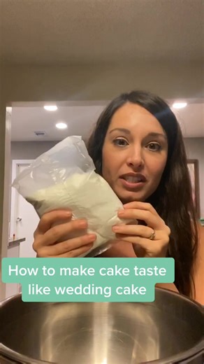 How to Make Cake Taste Like Wedding Cake