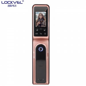 [Hot Item] Full Automatic Keyless Digital Smart Door Lock with Face Recognition/ Fingerprint/ Password/ Card/ Key Unlock Methods