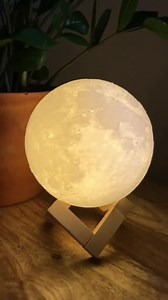 Personalized 3D Moon Lamp: Custom Photo Lunar Light Sphere - Etsy