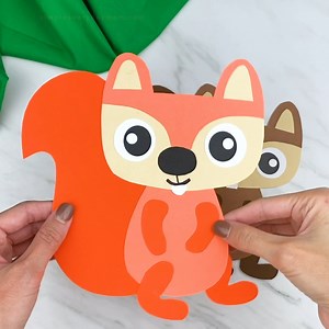 3.8K views · 191 reactions | ️ Easy Squirrel Craft ✂️ Get the template on the blog | Simple Everyday Mom | Facebook