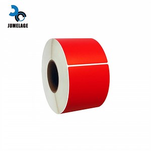 [Hot Item] Blank Semi Gloss Thermal Coated Paper Shipping Adhesive Label Sticker Thermal Transfer Label Paper