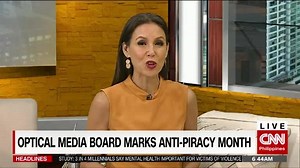 5.1K views · 44 reactions | The Optical Media Board is stepping up its anti-piracy campaign as it marks the Anti-Piracy Month this October www.cnn.ph | NewsWatch Plus Philippines | Facebook