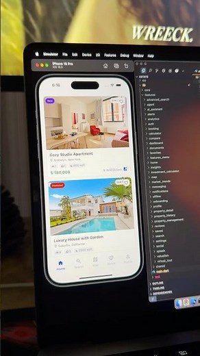 🏢 Property Management + AI Search | Flutter Real Estate UI Kit #shrots