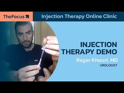 A Live Look at Injection Therapy for Erectile Dysfunction with Dr. Roger Khouri @SuffolkMensHealth