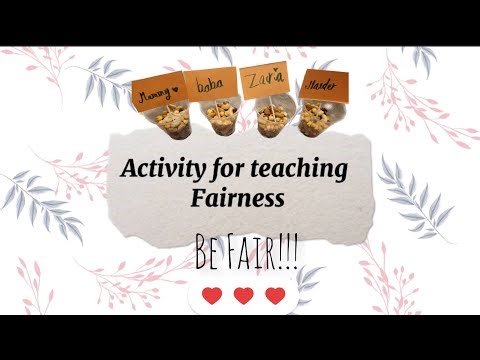 Activity for teaching fairness | Teaching Fairness