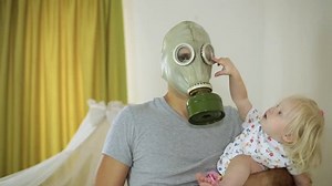 Child Man Gas Mask Disgust Holding Stock Footage Video (100% Royalty-free) 1012723982 | Shutterstock