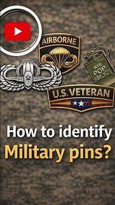 Types of Military Pins or How to Identify this Pins - Here is a solution. #militarylife #gears #pins