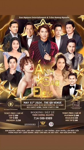 Ca nhà ơi ..Cali ơi ..show nhạc lớn nhất mùa Hè , đáng xem nhất , ca sĩ Hạng Top A hàng đầu , đầu tư nhiều nhất , vui nhất là đây ! Nếu có yêu tôi , thích tôi , và thích ai trong poster này thì mua vé đến liền tay nha ..đừng để lần sau không có biết có còn không neh ..chốt vé , chốt bàn gọi Đức Tiến hay inbox luôn nha ! Bao vui , hay , ngon , đẹp , và nhớ mãi luôn nha ! | Duc Tien