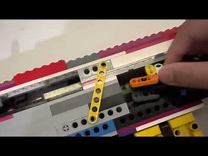 Lego gun Shell ejecting mechanism