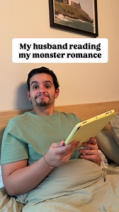 He still loves me despite my reading taste being a federal offense in 46 states 😂 #TestSubjectChallenge #monsterromance #reverseharem #bookreactions | GALATEA by Inkitt