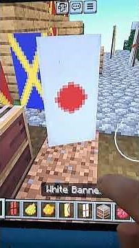 How to make banners on minecraft !