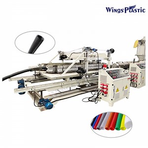 [Hot Item] Nylon PA Cable Protector Sleeve Flexible Hose Production Line / PA Pipe Corrugator Machine