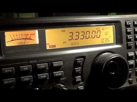 CHU Canada time signal on 3330 Khz