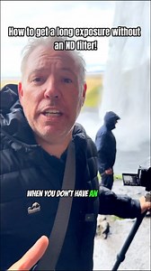 How to get a long exposure without an ND filter! #photography #iceland | photoserge.com