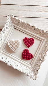 Quilted Embossed Heart Shaped Polymer Clay Cutter | Love Collection Cutter | Canadian Made Cutter | Embossed Cutters | Heart Clay Cutter - Etsy