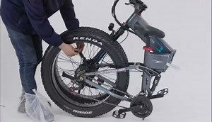 PEXMOR Electric Bike for Adults, 750W(Peak 1000W) 30MPH | Full Suspension Mountain Ebike, 60+ Miles 48V 12AH Removable Battery, 26" Fat Tire Foldable Commuter Electric Bicycle 21 Speed, UL2849