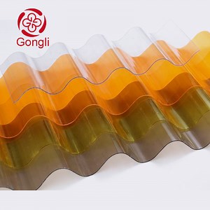 [Hot Item] Factory Price 1-10mm Polycarbonate Sheet Sea Beach Sheet Transparent Roof Outdoor