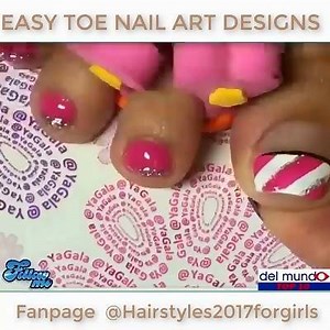 Easy Toe Nail Art Designs For Beginners The Best Nail Art Designs Compilation #1 | Pawdose