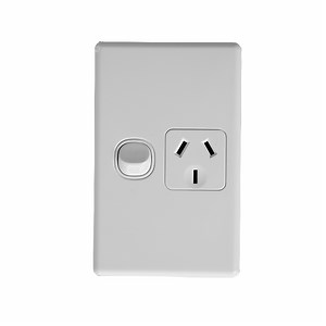 [Hot Item] Classic SAA Vertical 10A Single Wall Socket