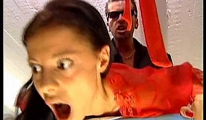 olivia de treville surprised ironing
