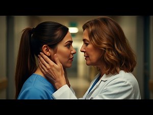 Older Woman and Beautiful Nurse – Forbidden Love at the Clinic | WLW Romance Short Film