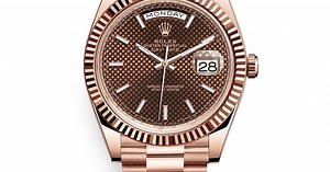 Rolex Day-Date 228235-0006 Chocolate Dial 40mm Everose Gold –...