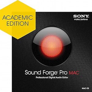 Sony Sound Forge Pro Mac - Academic Version [Download]