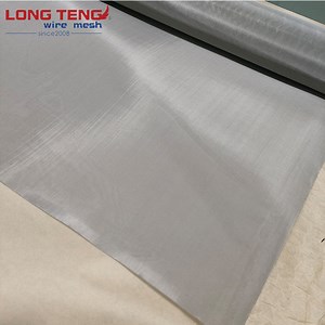 [Hot Item] 304 316 Stainless Steel Wire Mesh Screen Filter 100 150 200 300 Micron Filter Cloth Net