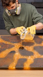 1.6M views · 7.6K reactions | Beautiful Burnt Wood & Epoxy Table | Bored Panda Art | Facebook