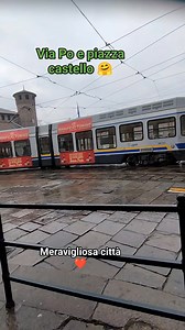 Bellissimo tram da via Po a piazza castello e fantastica città ❤️ #torino #italy #italia #viralreels #fbreels | Lolita Soriano