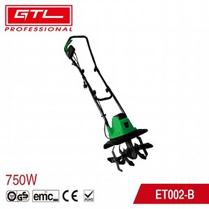 [Hot Item] 750W Garden Electric Mini Tiller 32cm for Lawn Digging Soil Farm (ET002-B)