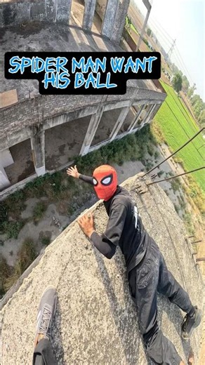 Spider man wants my help #xrun #trending #parkour #song #shorts #viralvideos #pov #funny