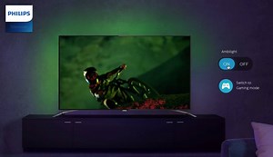 Klicke auf den On/Off Button und entdecke das Ambilight: www.philips.com/ambilightplayer | Philips TV