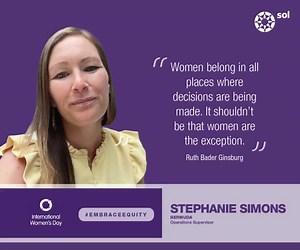 At Sol, we believe in diversity and inclusion and are proud to celebrate the contributions and achievements of our women. Congratulations to Stephanie Simons – one of our Sol Women in the Spotlight. | Sol Petroleum