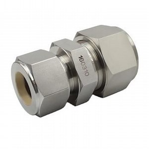 [Hot Item] Swagelok Type Stainless Steel Two Ferrule Tube Compression Fittings Straight Union Connectors