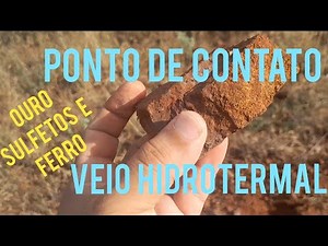 How to Identify Hydrothermal Veins with GeoSGB – Gold and Minerals in Rock Contact!"